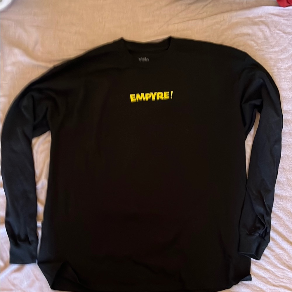 Empyre Black Long Sleeve Tee Casual Style